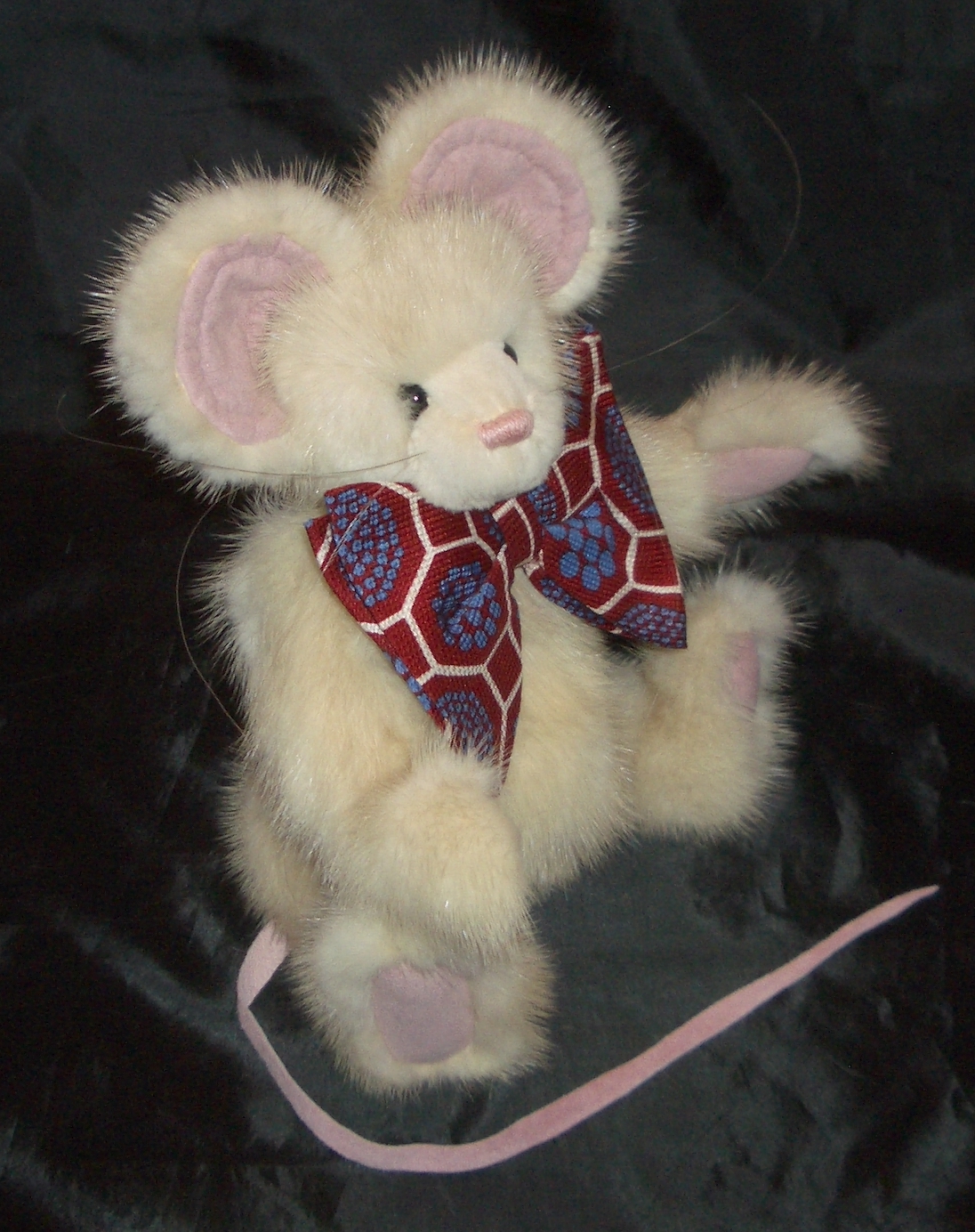 teddy bears out of heirloom materials and furs