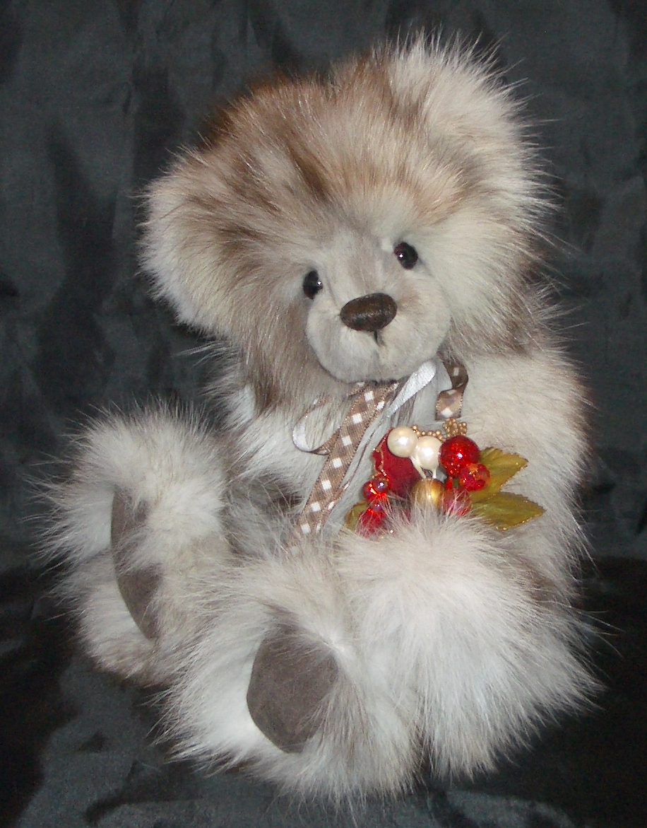 teddy bears out of heirloom materials and furs